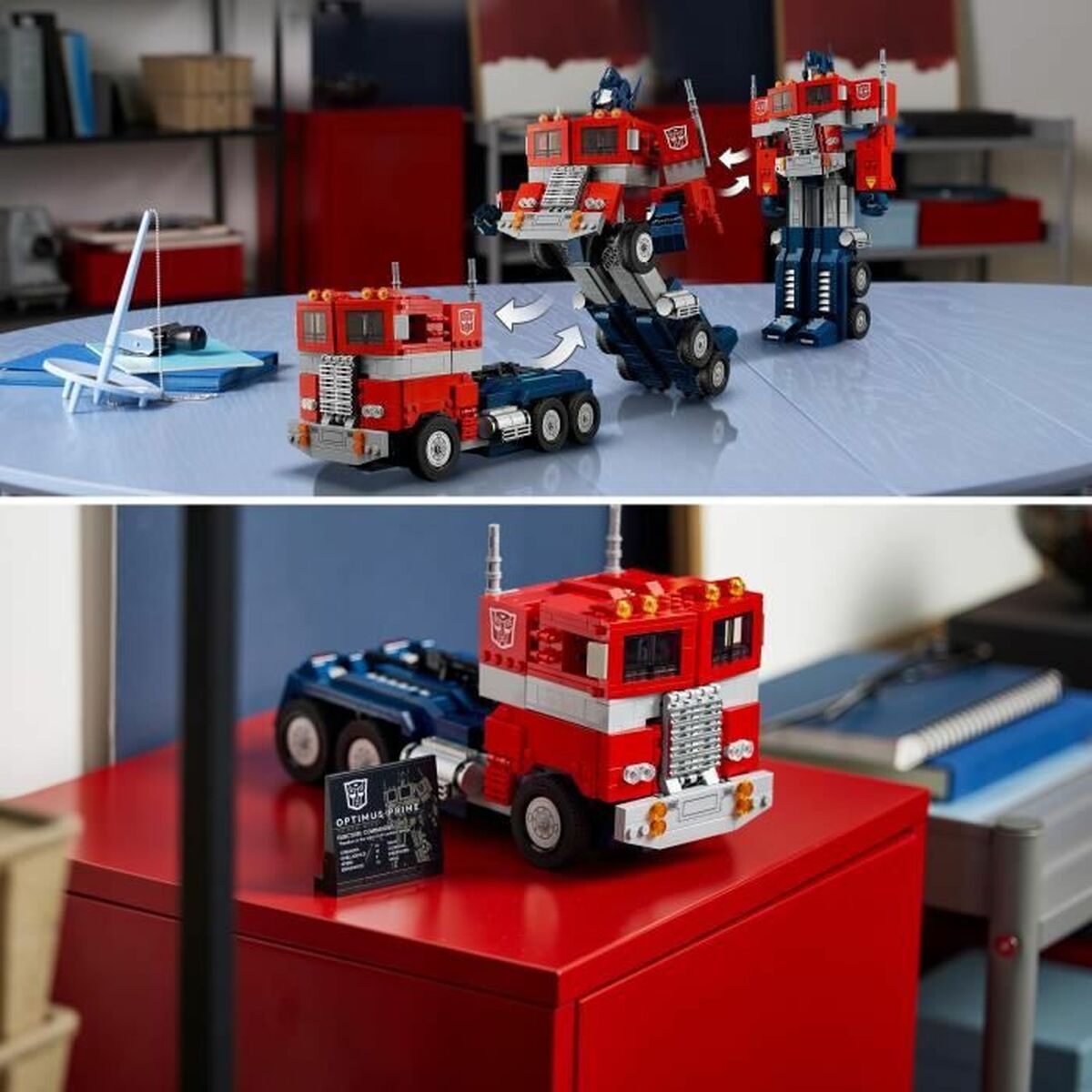 Stavebná Hra Lego Icons Optimus Prime Transformers - Hračky a Hry Bábiky Postavičky