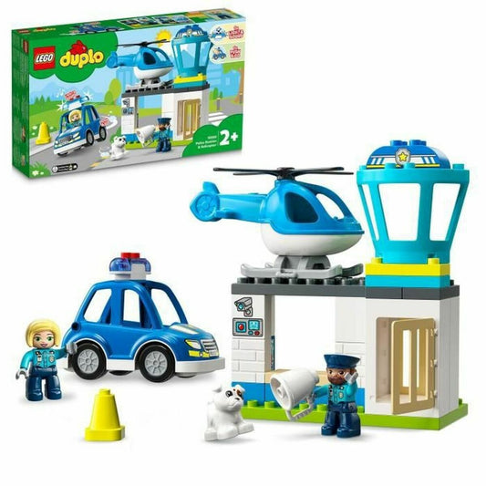 Playset Lego Police Station And Helicopter 40 Kusy - Hračky a Hry Bábiky Postavičky