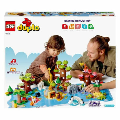 Playset Lego 10975 Duplo Wild Animals Of The World (142 Kusy) - Hračky a Hry Bábiky Postavičky