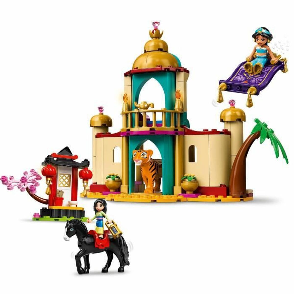 Playset Lego 43208 Adventures Of Jasmine And Mulan - Hračky a Hry Bábiky Postavičky