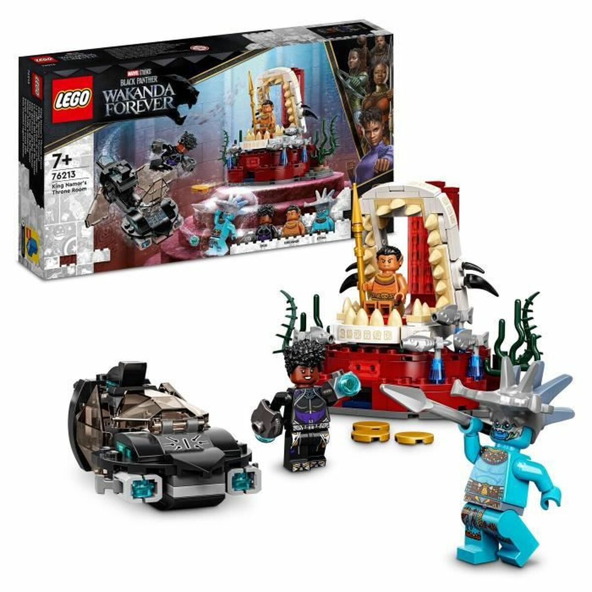 Stavebná Hra Lego Marvel The Throne Salle Of King Namor - Hračky a Hry