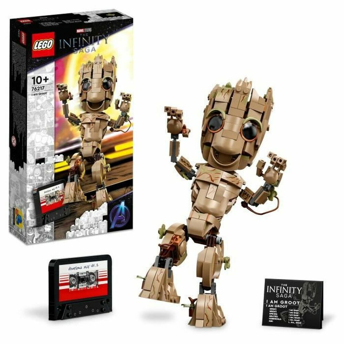 Playset Lego Marvel 76217 my Name Is Groot Guardians Of The Galaxy 2 - Hračky a Hry Bábiky Postavičky