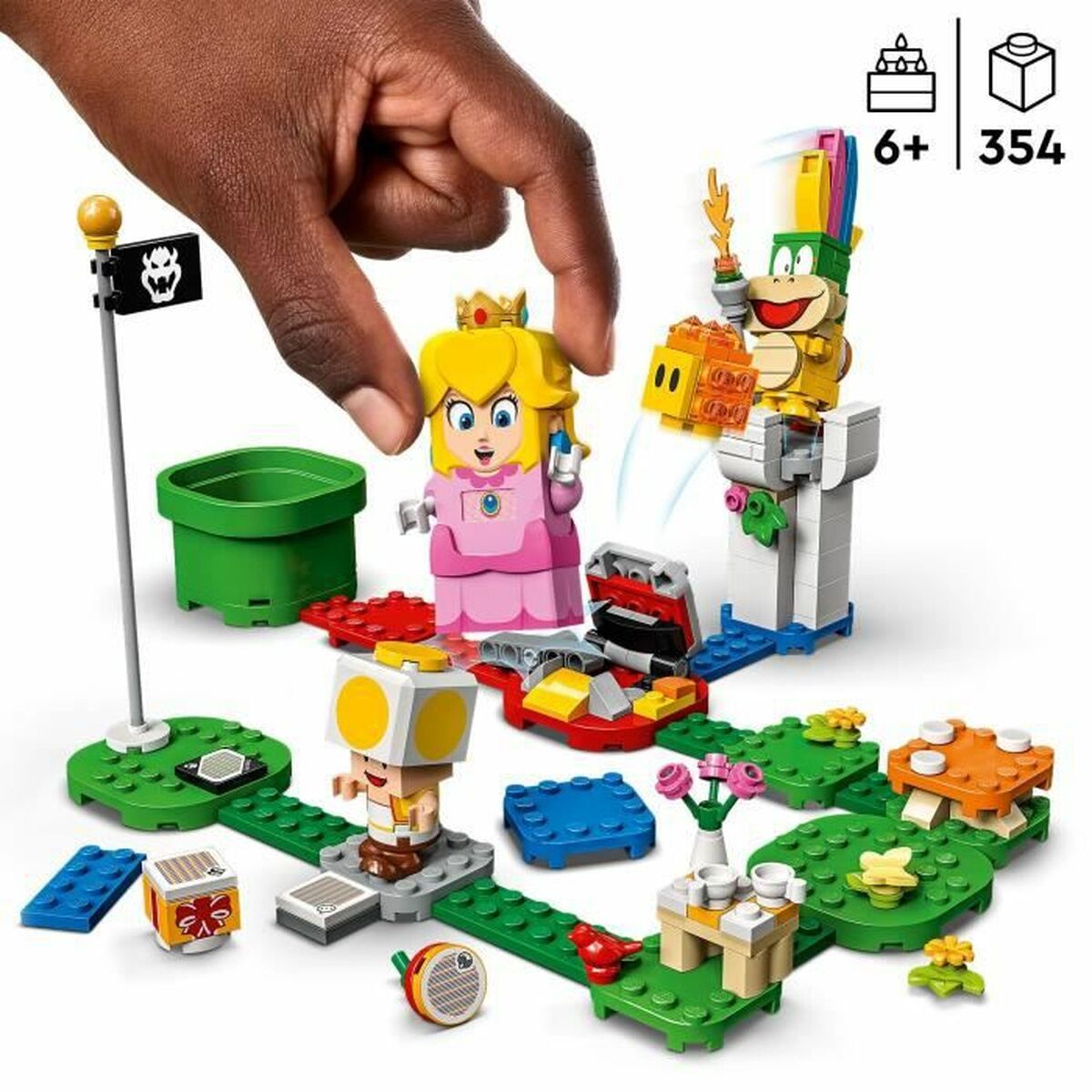 Playset Lego Super Mario The Adventures Of Peach 354 Kusy - Hračky a Hry Bábiky Postavičky