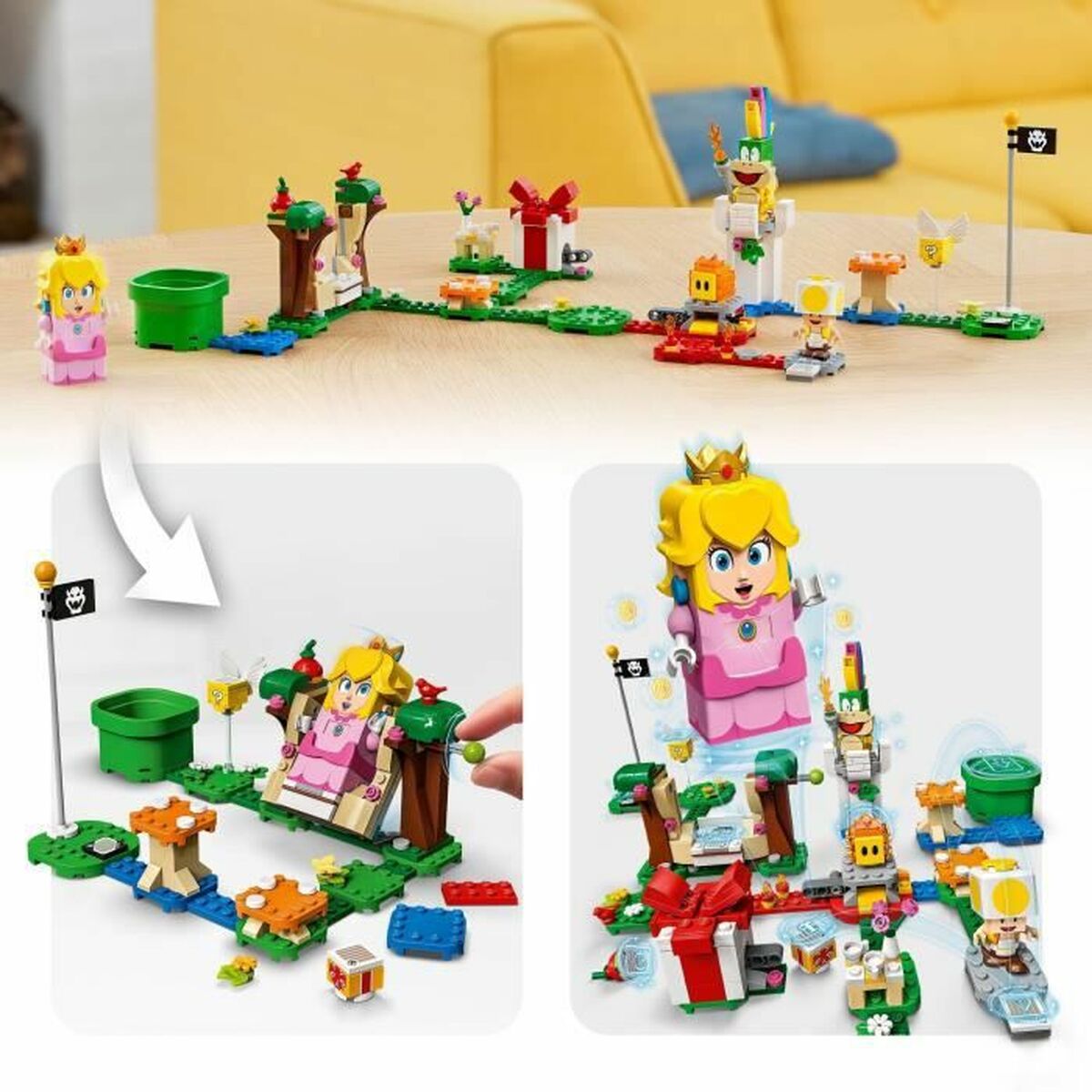 Playset Lego Super Mario The Adventures Of Peach 354 Kusy - Hračky a Hry Bábiky Postavičky