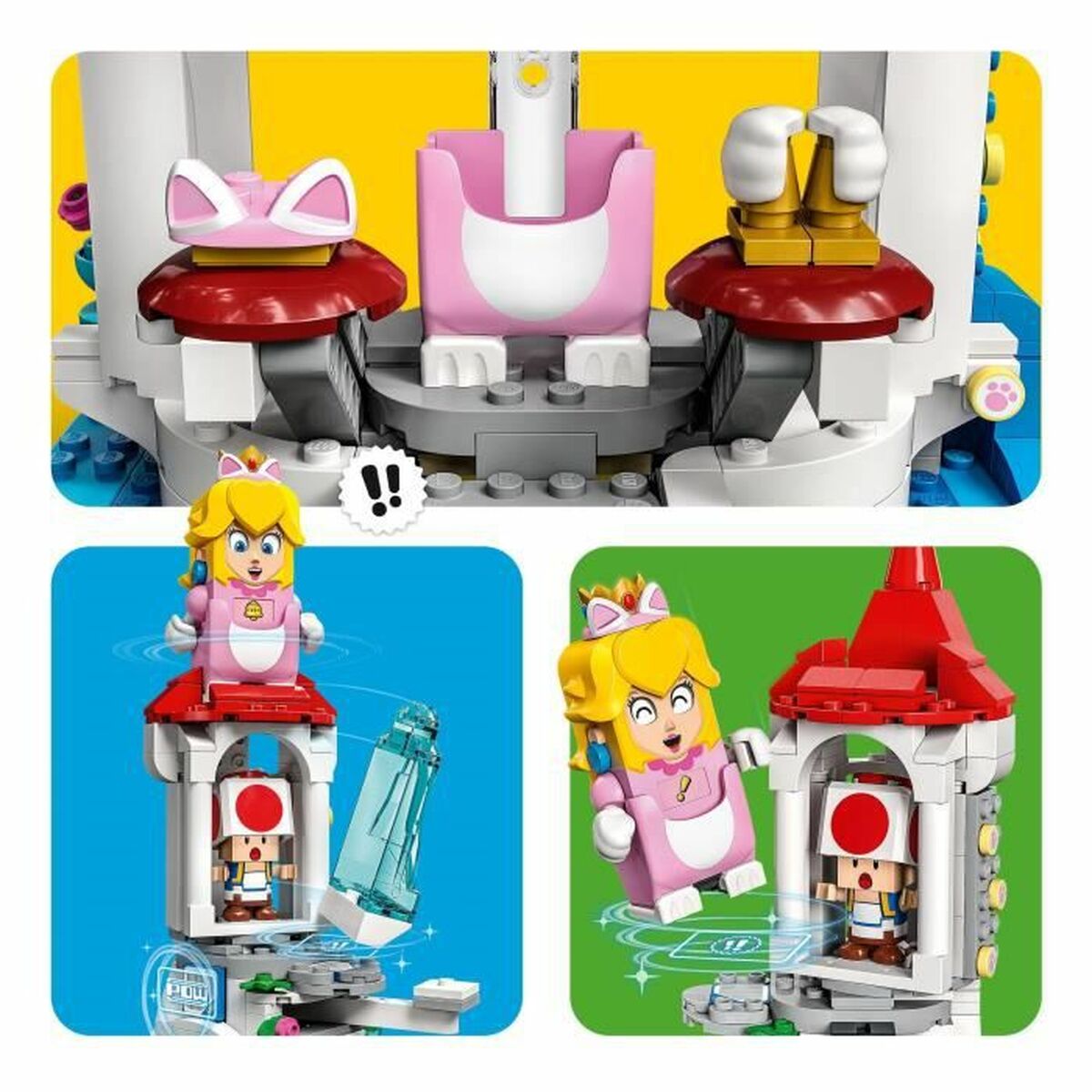 Stavebná Hra Lego 71407 Super Mario The Frozen Tower And Peach Cat Costume - Hračky a Hry