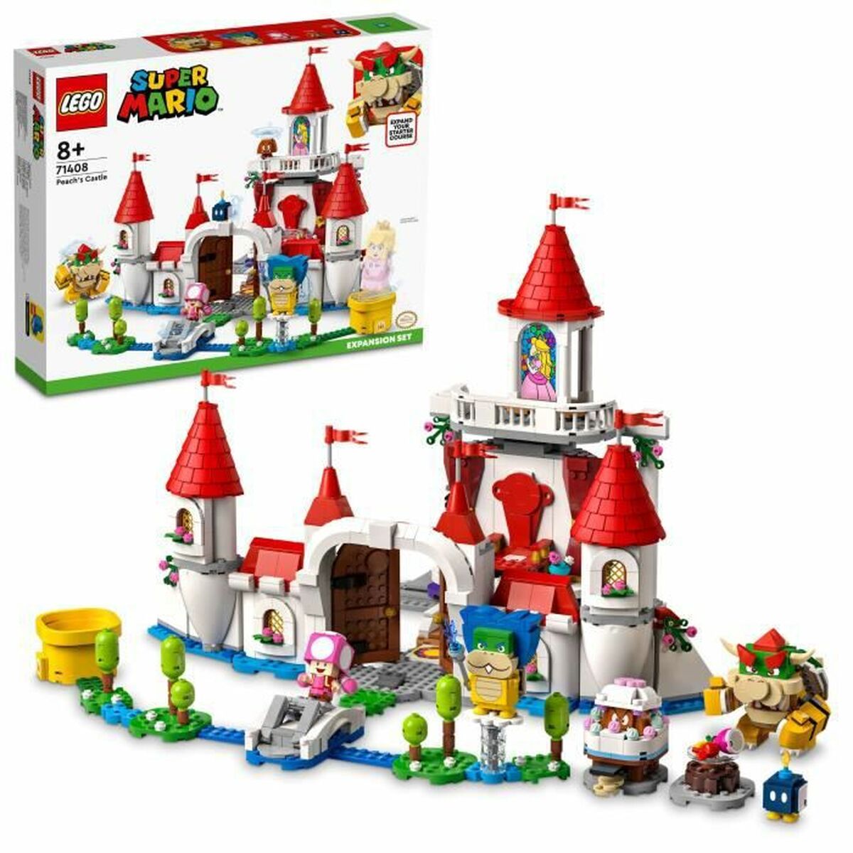 Playset Lego Super Mario Peach’s Castle Expansion - Hračky a Hry Bábiky Postavičky