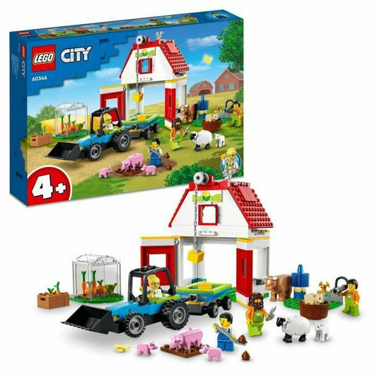 Herná Súprava Lego City 60346 Stodola a Hospodárske Zvieratá - Hračky Hry Bábiky Postavičky