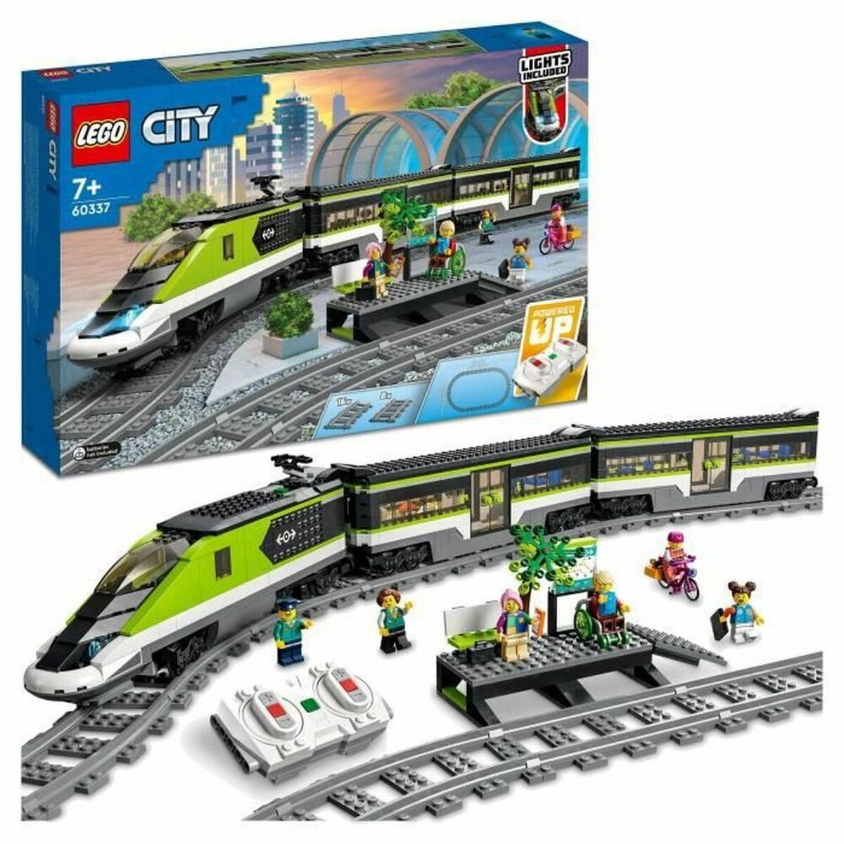 Stavebná Hra Lego City Express Passenger Train Viacfarebná - Hračky a Hry