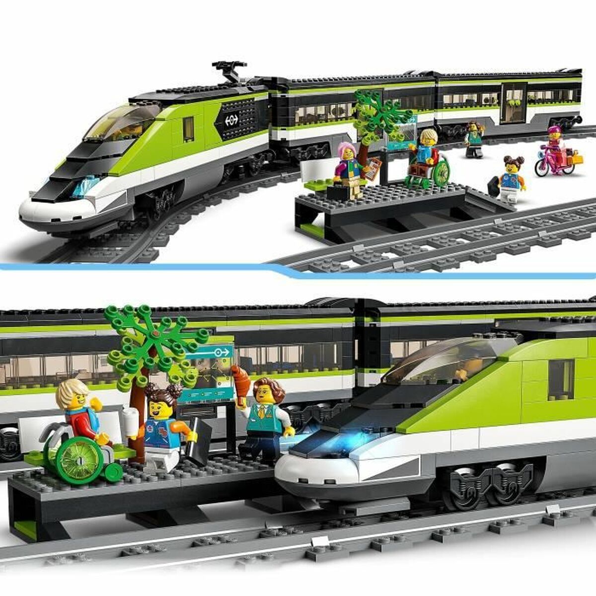 Stavebná Hra Lego City Express Passenger Train Viacfarebná - Hračky a Hry