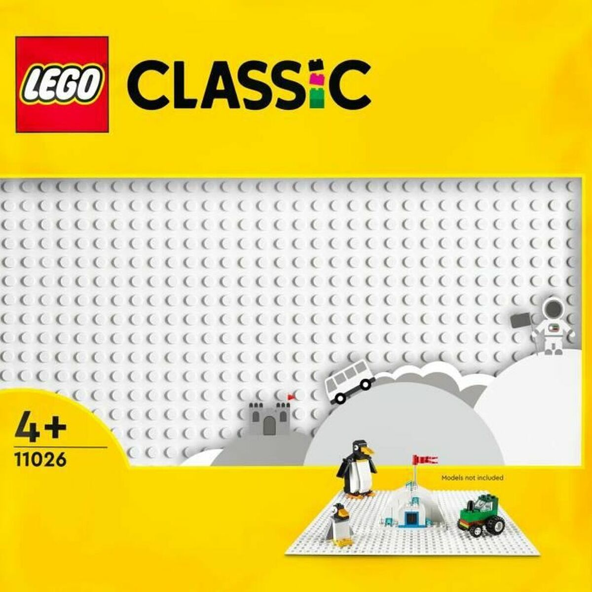 Podporná Základňa Lego 11026 Classic The White Building Plate Biela - Hračky a Hry