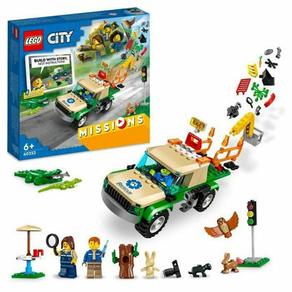 Playset Lego City 60353 Wild Animal Rescue Missions (246 Kusy) - Hračky a Hry Bábiky Postavičky