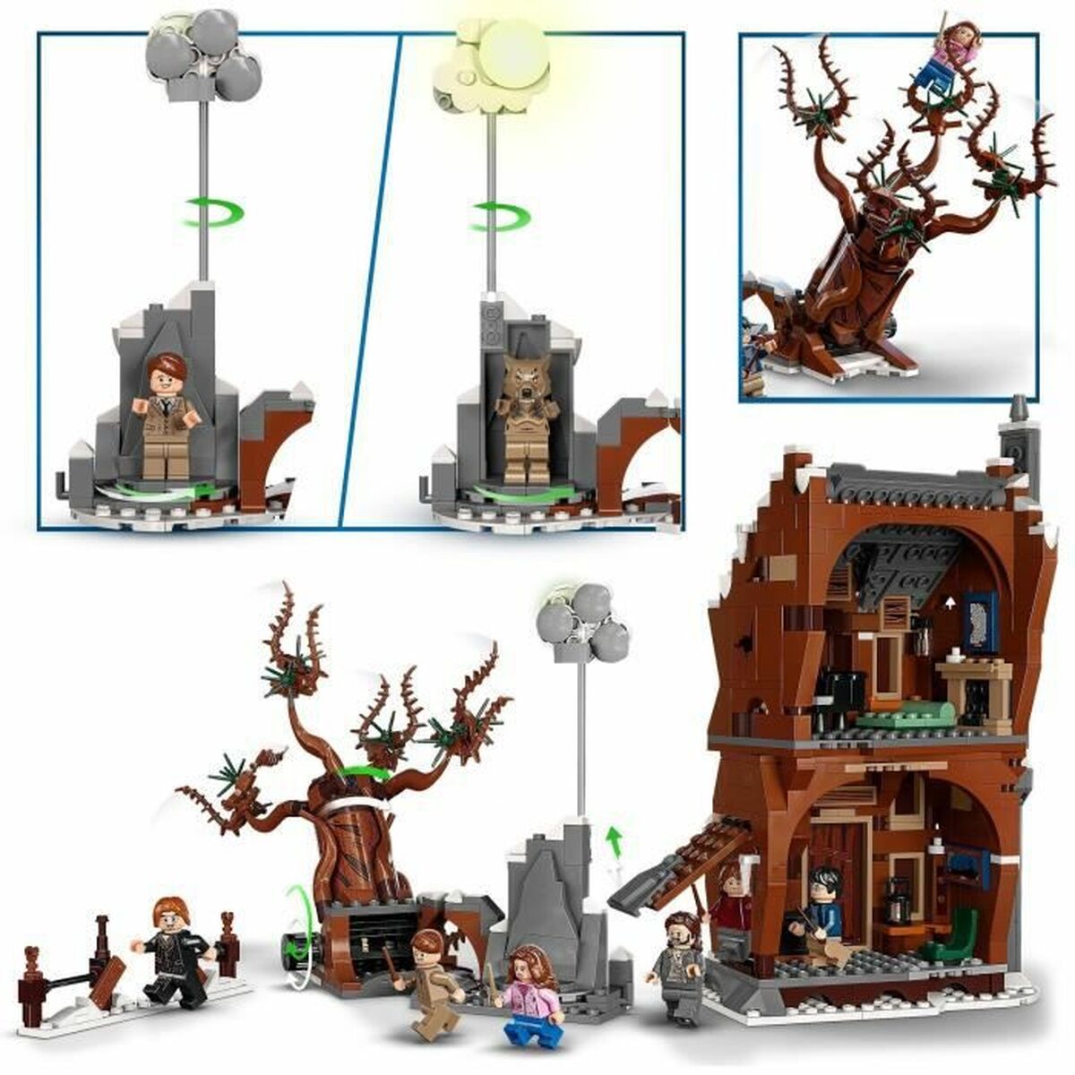 Playset Lego Harry Potter The Shrieking Shack And Whomping Willow - Hračky a Hry Bábiky Postavičky