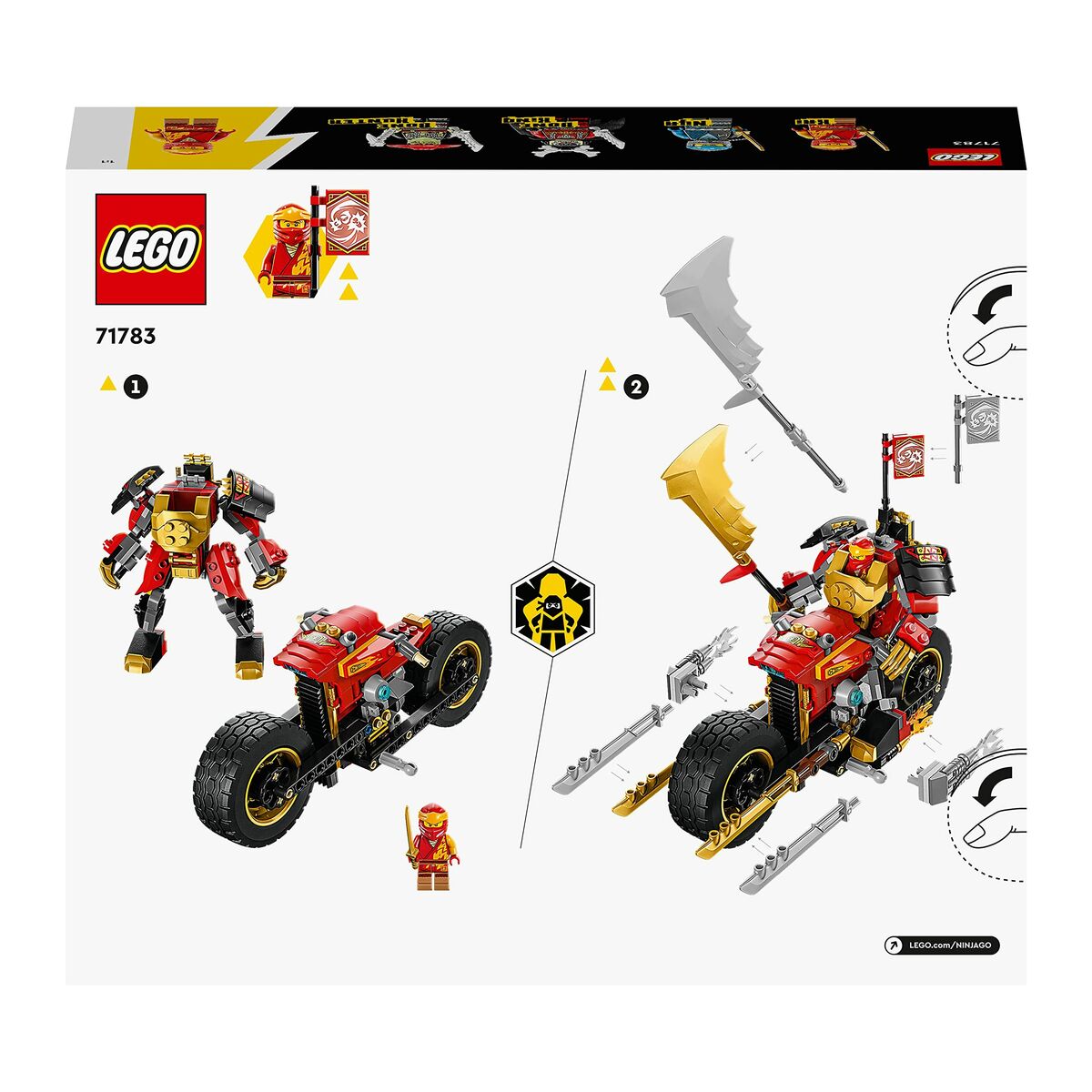 Playset Lego Ninjago Bike - Hračky a Hry Bábiky Postavičky