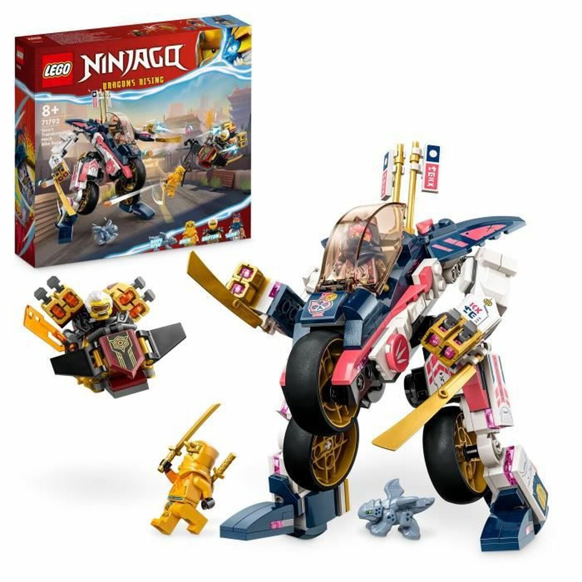 Stavebná Hra Lego Ninjago The Transformable Bell Robot Of Sora - Hračky a Hry Bábiky Postavičky