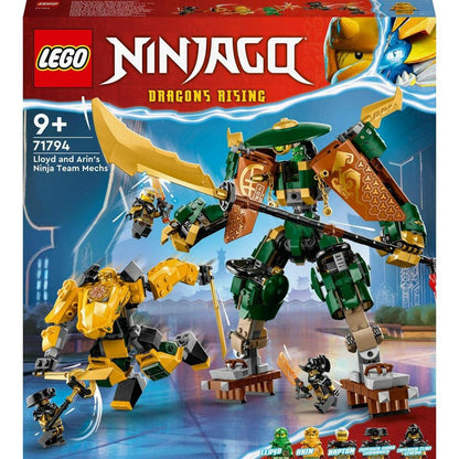 Stavebná Hra Lego Ninjago The Ninjas Lloyd And Arin Robot Team - Hračky a Hry Bábiky Postavičky