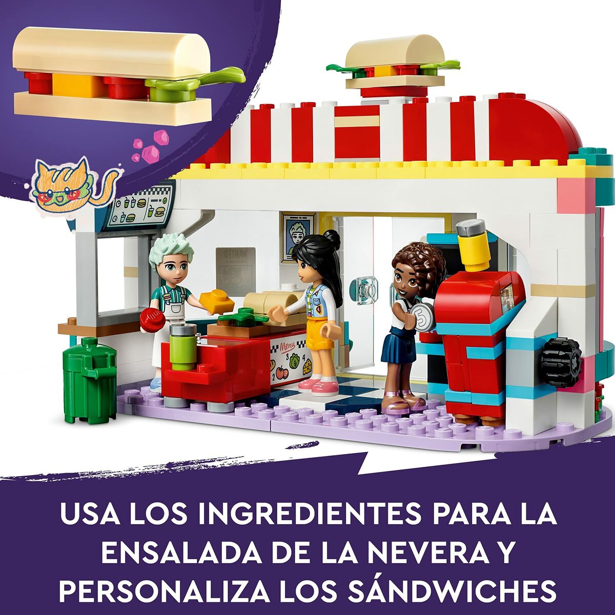 Playset Lego Friends 346 Kusy - Hračky a Hry Bábiky Postavičky