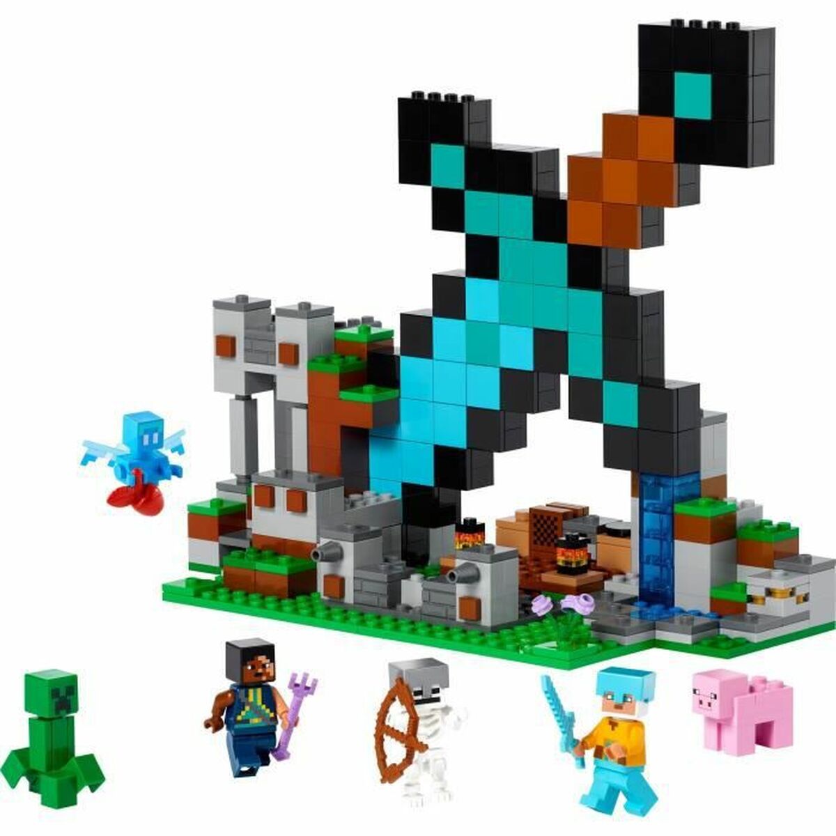 Playset Lego Minecraft 21244 Tower 427 Kusy - Hračky a Hry Bábiky Postavičky