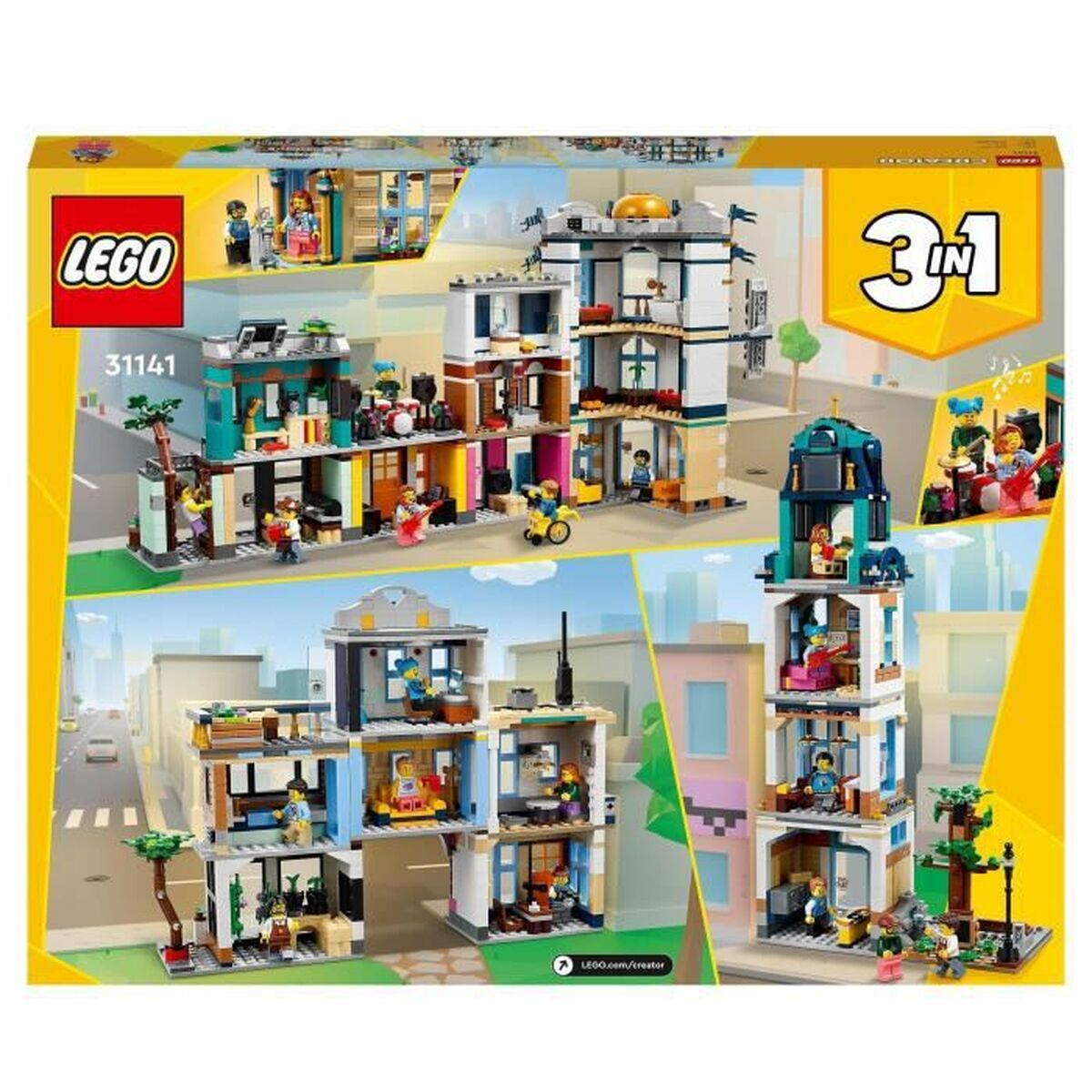 Playset Lego Creator 3 In 1 - Hračky a Hry Bábiky Postavičky