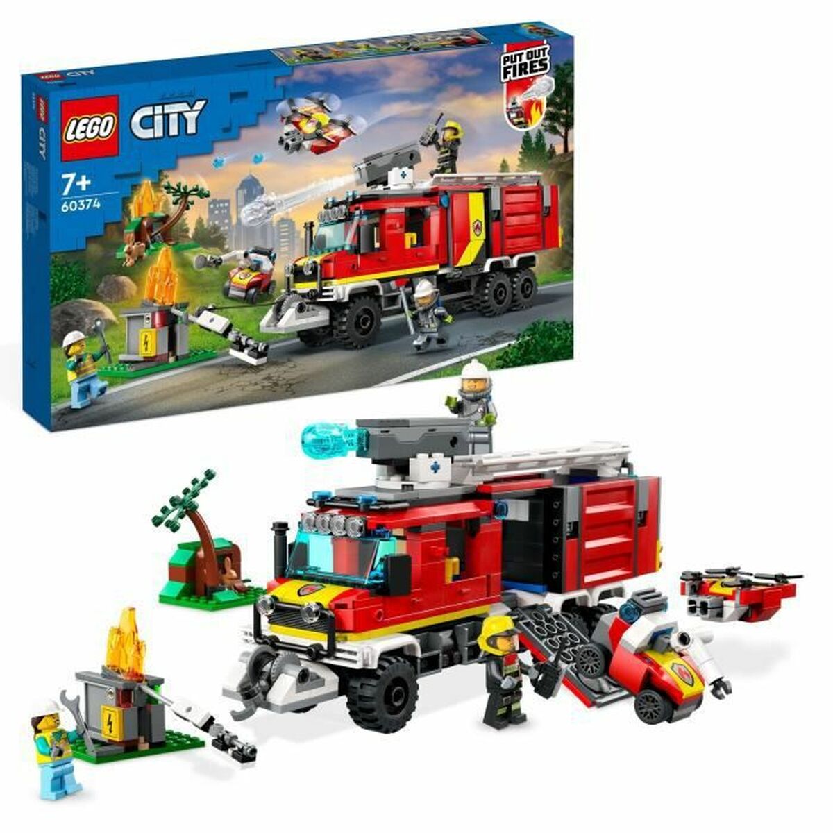 Playset Lego 60374 City 502 Kusy - Hračky a Hry Bábiky Postavičky