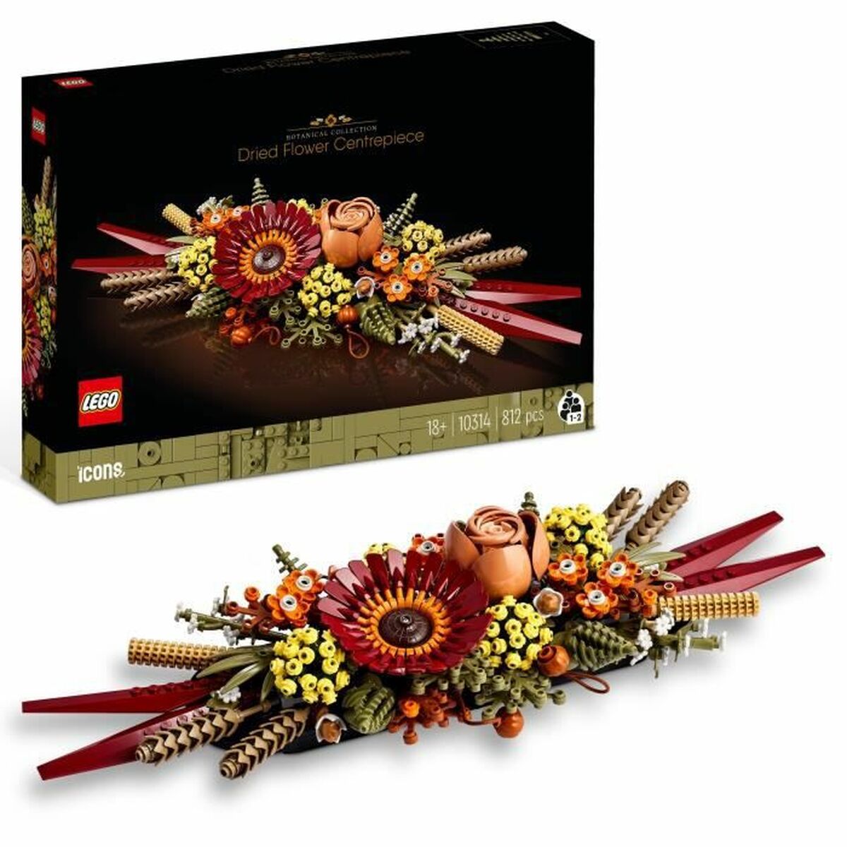 Stavebná Hra Lego Dried Flower Centrepiece 812 Kusy - Hračky a Hry