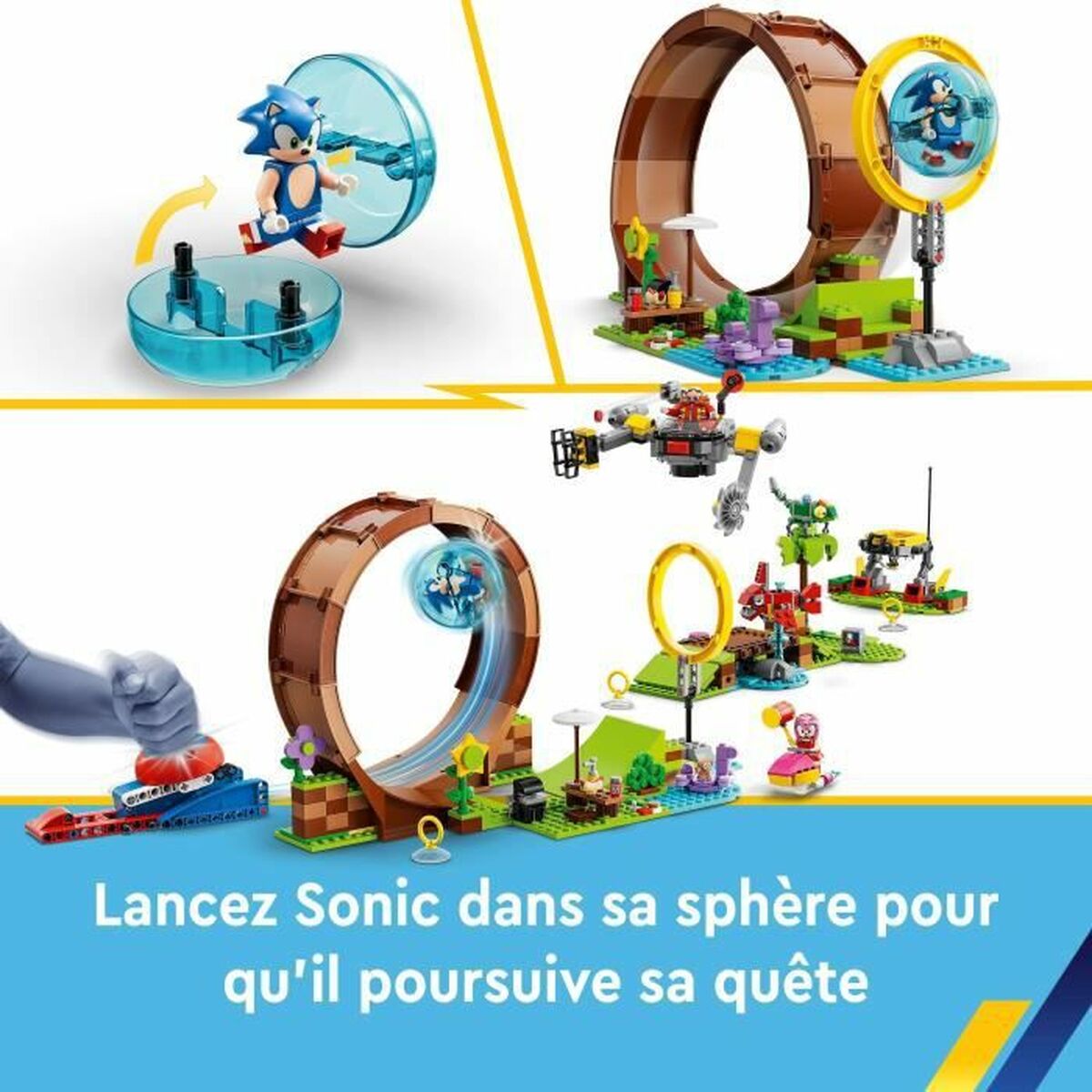 Playset Lego Sonic - Hračky a Hry Bábiky Postavičky