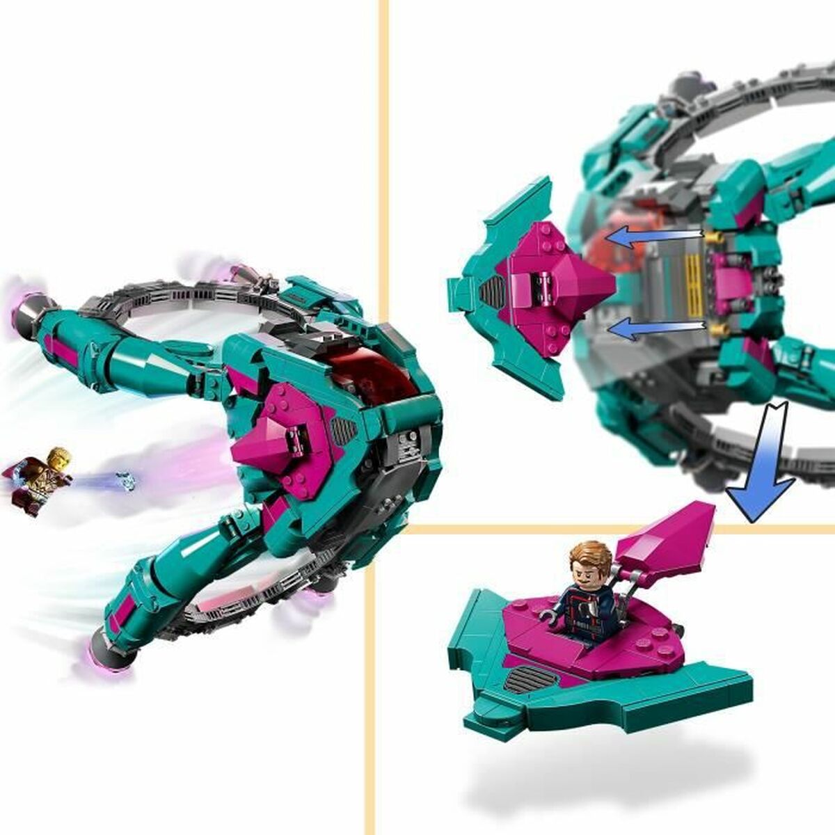 Playset Lego Marvel The New Guardians’ Ship - Hračky a Hry Bábiky Postavičky