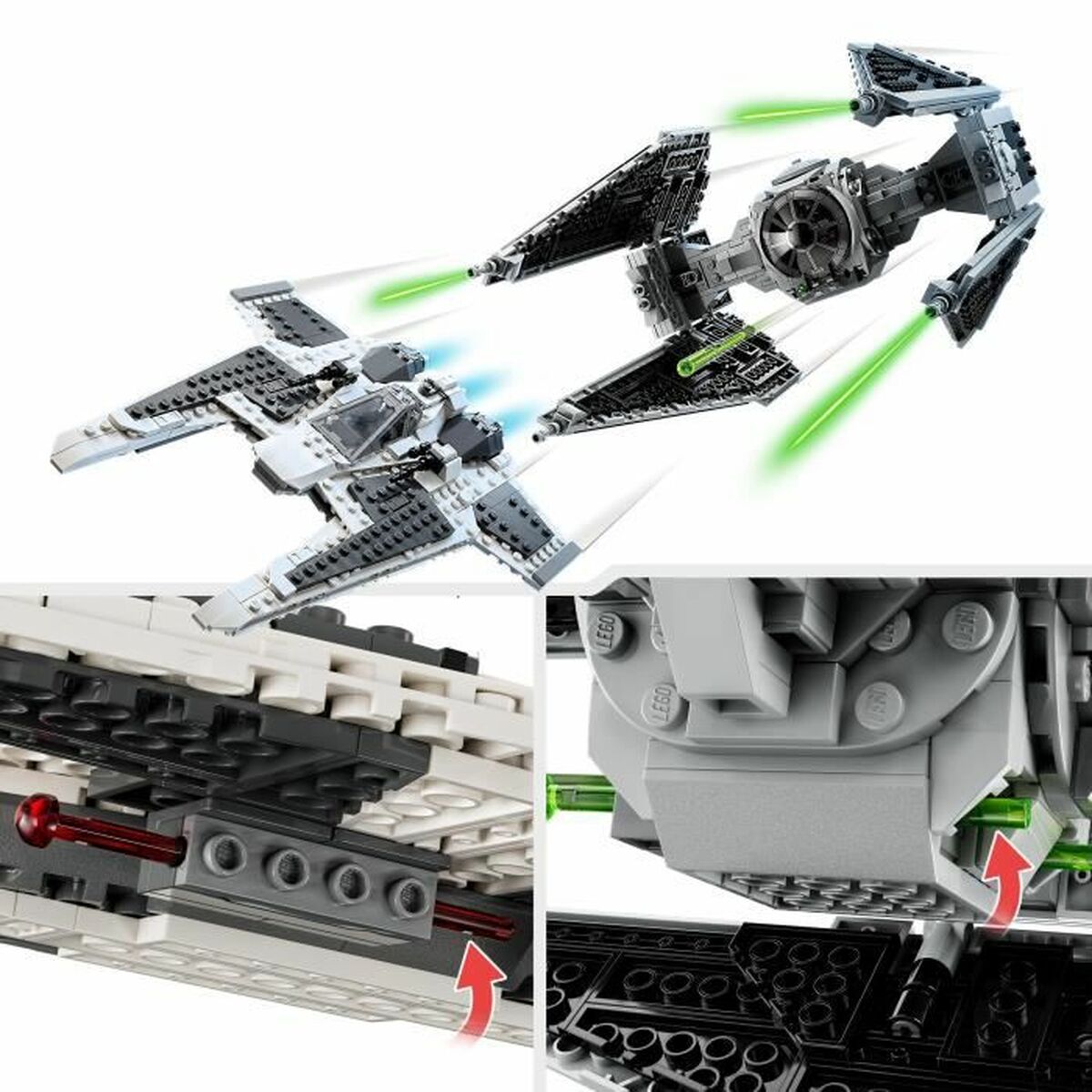 Hracia Sada Dopravných Prostriedkov Lego 75348 Star Wars - Hračky a Hry Bábiky Postavičky