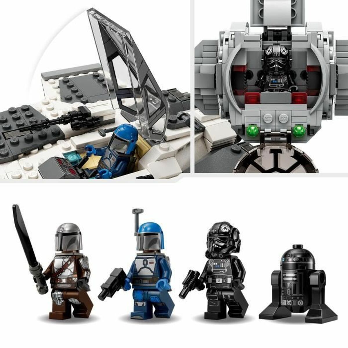 Hracia Sada Dopravných Prostriedkov Lego 75348 Star Wars - Hračky a Hry Bábiky Postavičky