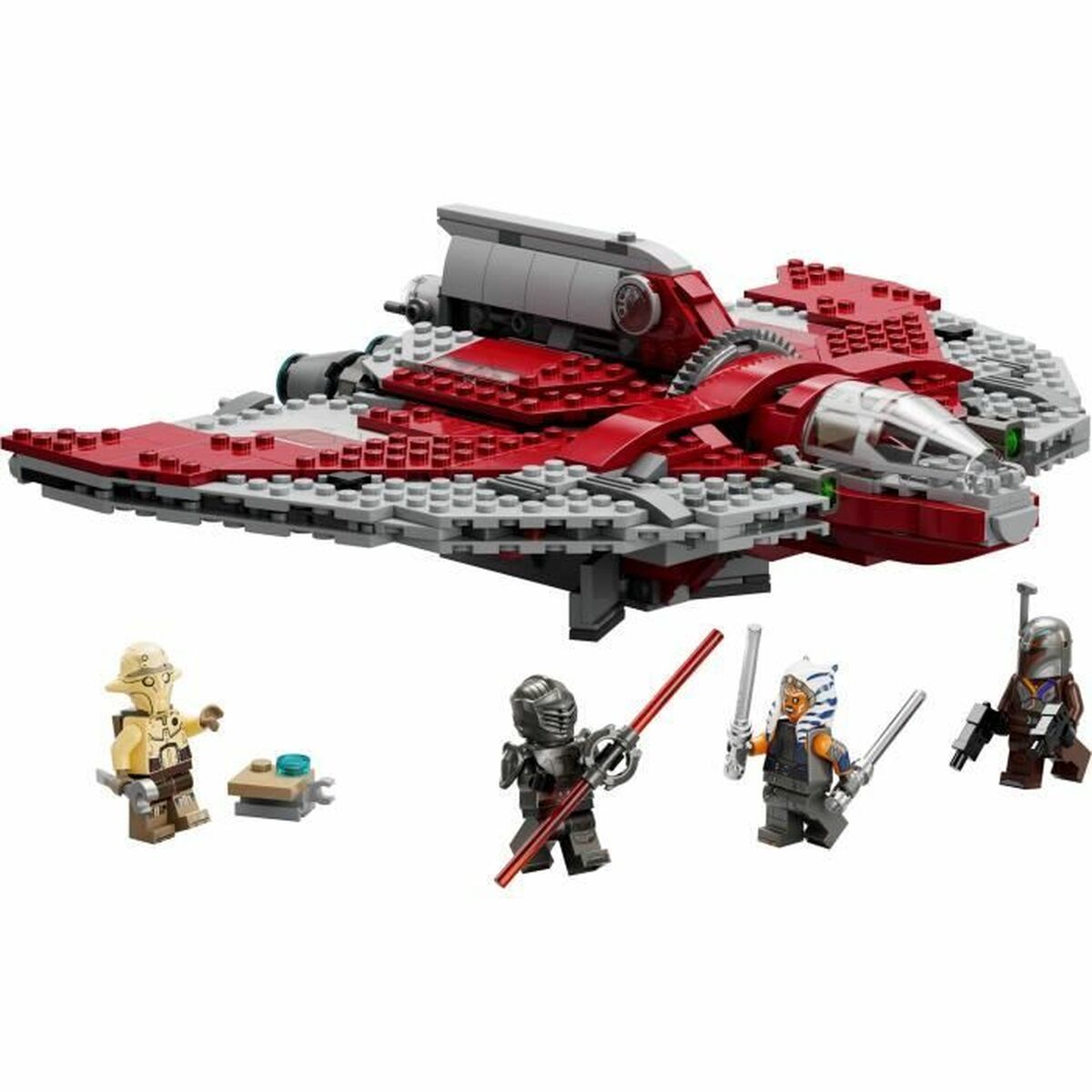 Playset Lego Star Wars 75362 Ahsokina T6 Jedi Stíhačka 599 Kusov - Hračky a Hry Bábiky Postavičky