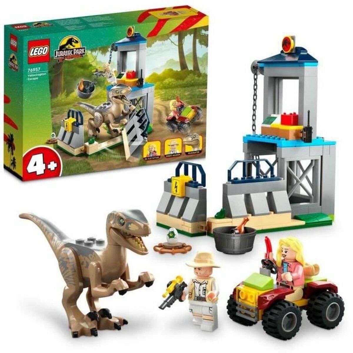 Playset Lego Jurassic Park - Hračky a Hry Bábiky Postavičky