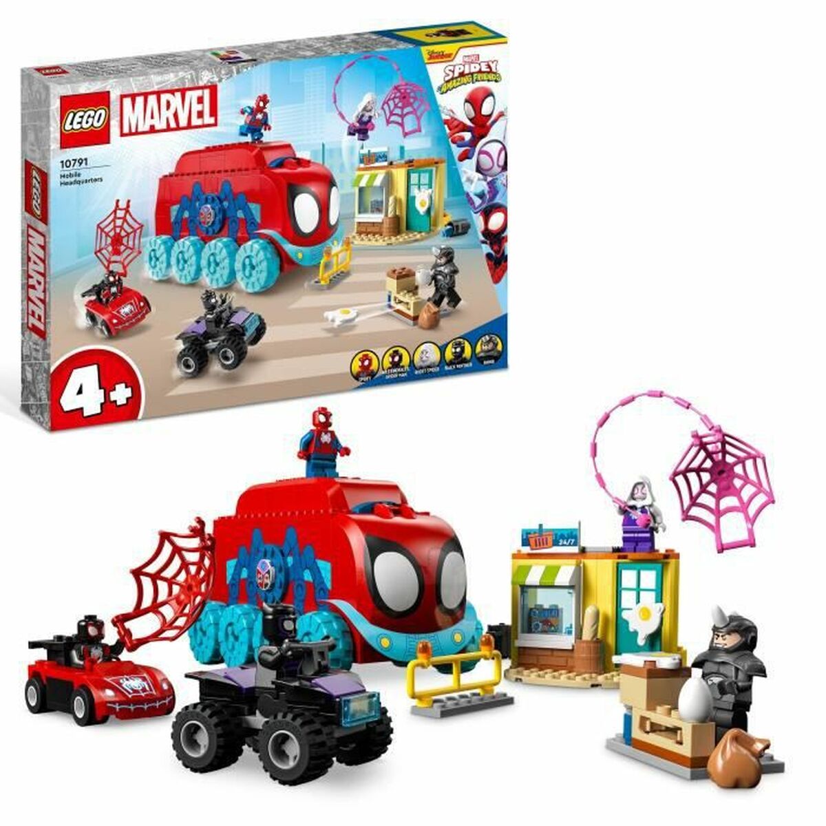 Pohyblivé Figúrky Lego Marvel Spidey Playset - Hračky a Hry Bábiky Postavičky