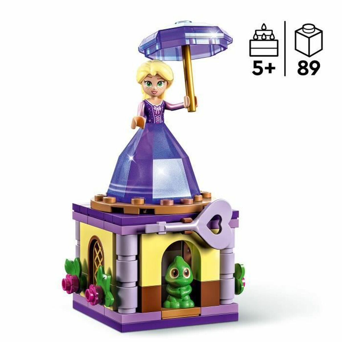 Stavebnicová Hra + Figúrky Lego Princess Rapunzing Rappilloning - Hračky a Hry