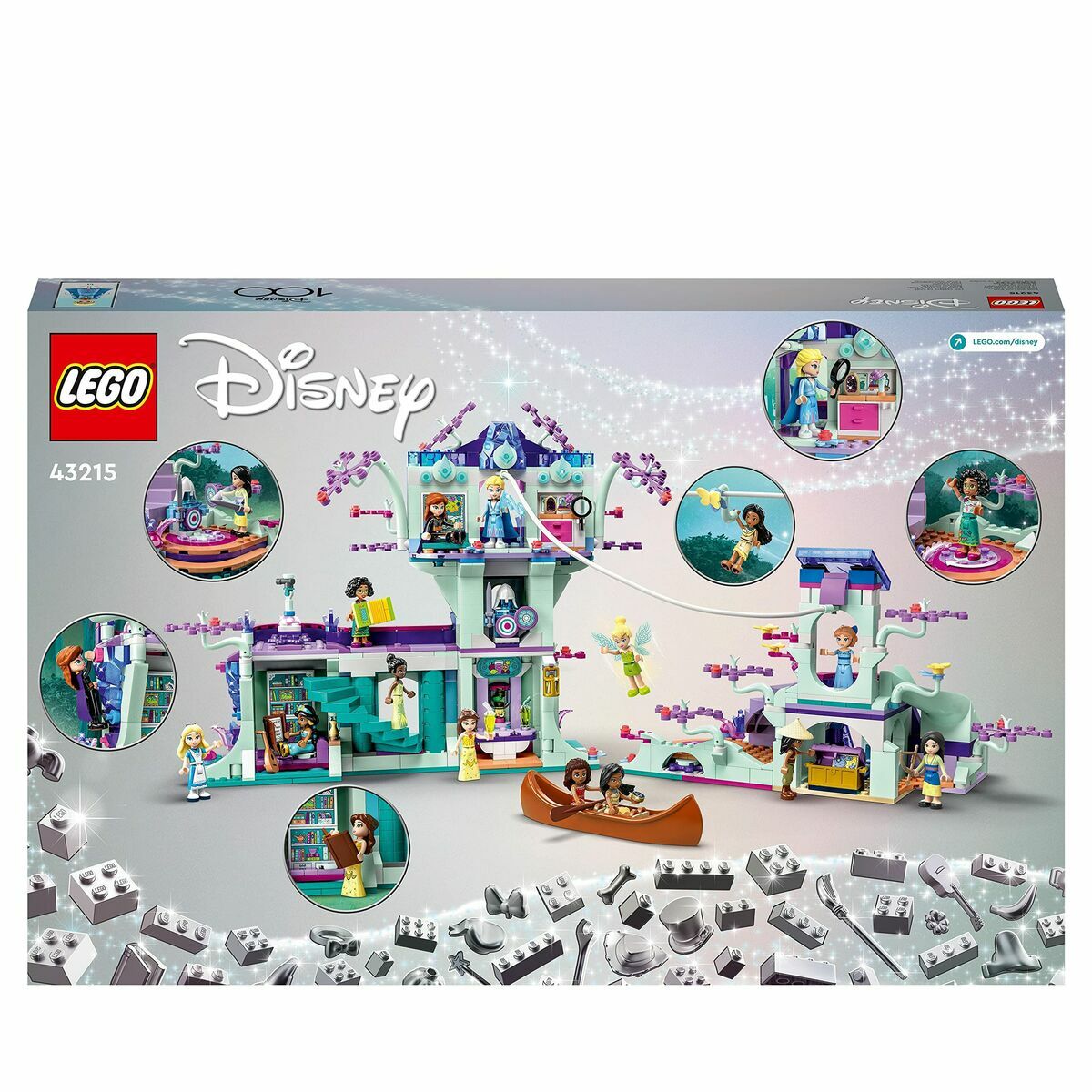 Stavebná Hra Lego Disney The Hut Enchanted In The Tree - Hračky a Hry Bábiky Postavičky