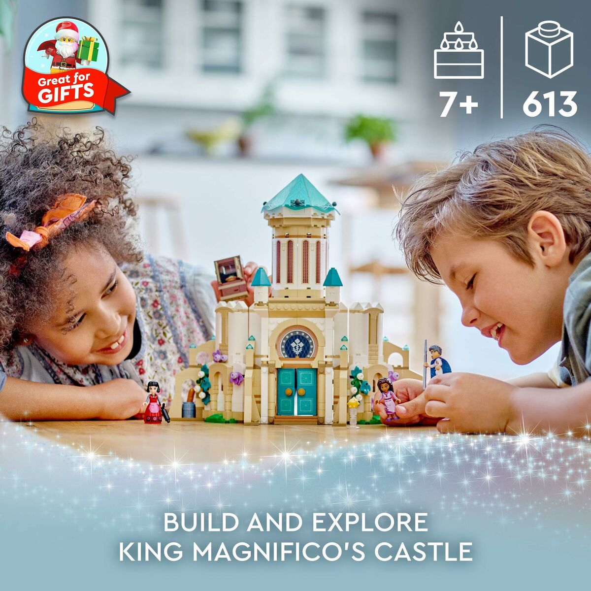 Playset Lego Disney Wish King Magnifico’s Castle 613 Kusy - Hračky a Hry Bábiky Postavičky