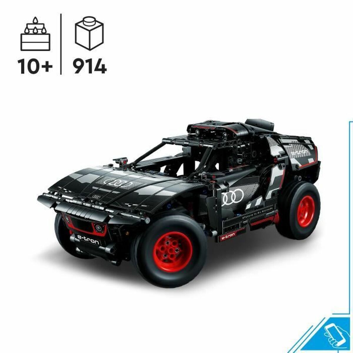 Hracia Sada Dopravných Prostriedkov Lego Technic Audi 42160 Viacfarebná - Hračky a Hry Vozidlá