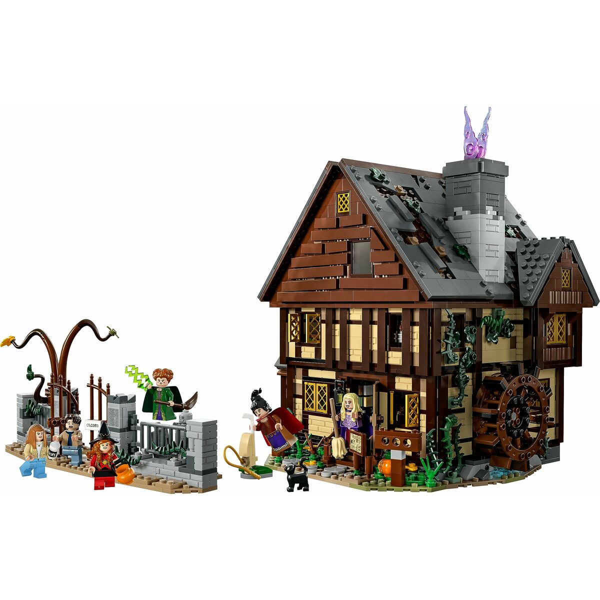 Playset Lego Disney Hocus Pocus - Sanderson Sisters’ Cottage 21341 2316 Kusy - Hračky a Hry Bábiky Postavičky