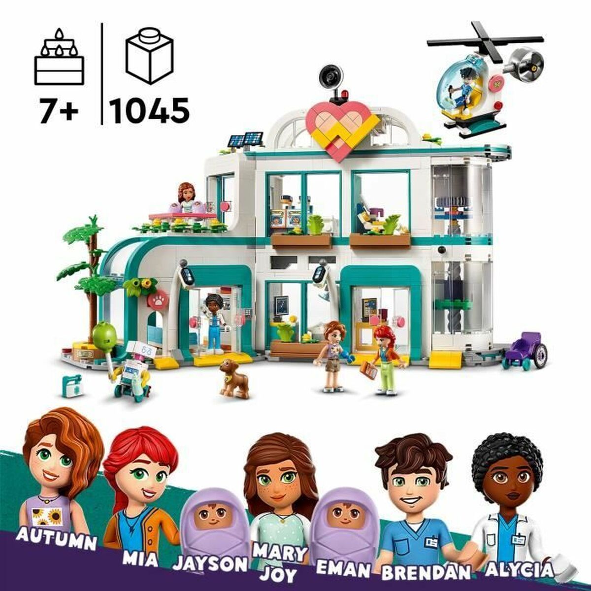 Playset Lego Heartlake City Hospital - Hračky a Hry Bábiky Postavičky