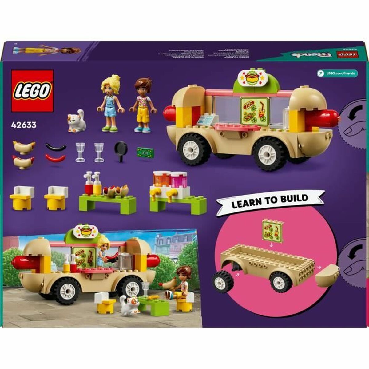 Playset Lego Hot Dog Truck - Hračky a Hry Bábiky Postavičky