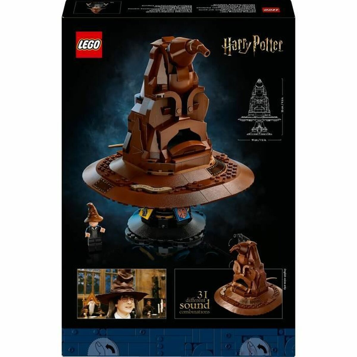 Stavebná Hra Lego Harry Potter The Sorting Hat That Talks Viacfarebná - Hračky a Hry