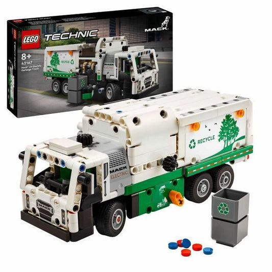 Playset Lego 42167 Mack Lr Electric Garbage Truck - Hračky a Hry Bábiky Postavičky