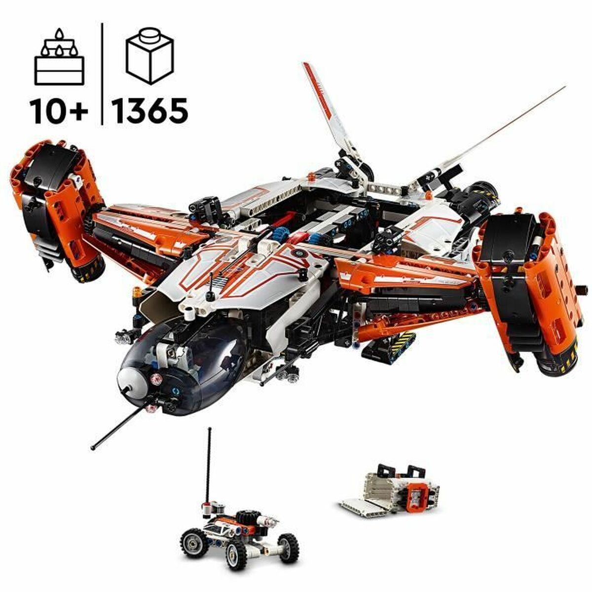 Stavebná Hra Lego Technic Vtol Lt81 Cargo Spaceship Viacfarebná - Hračky a Hry