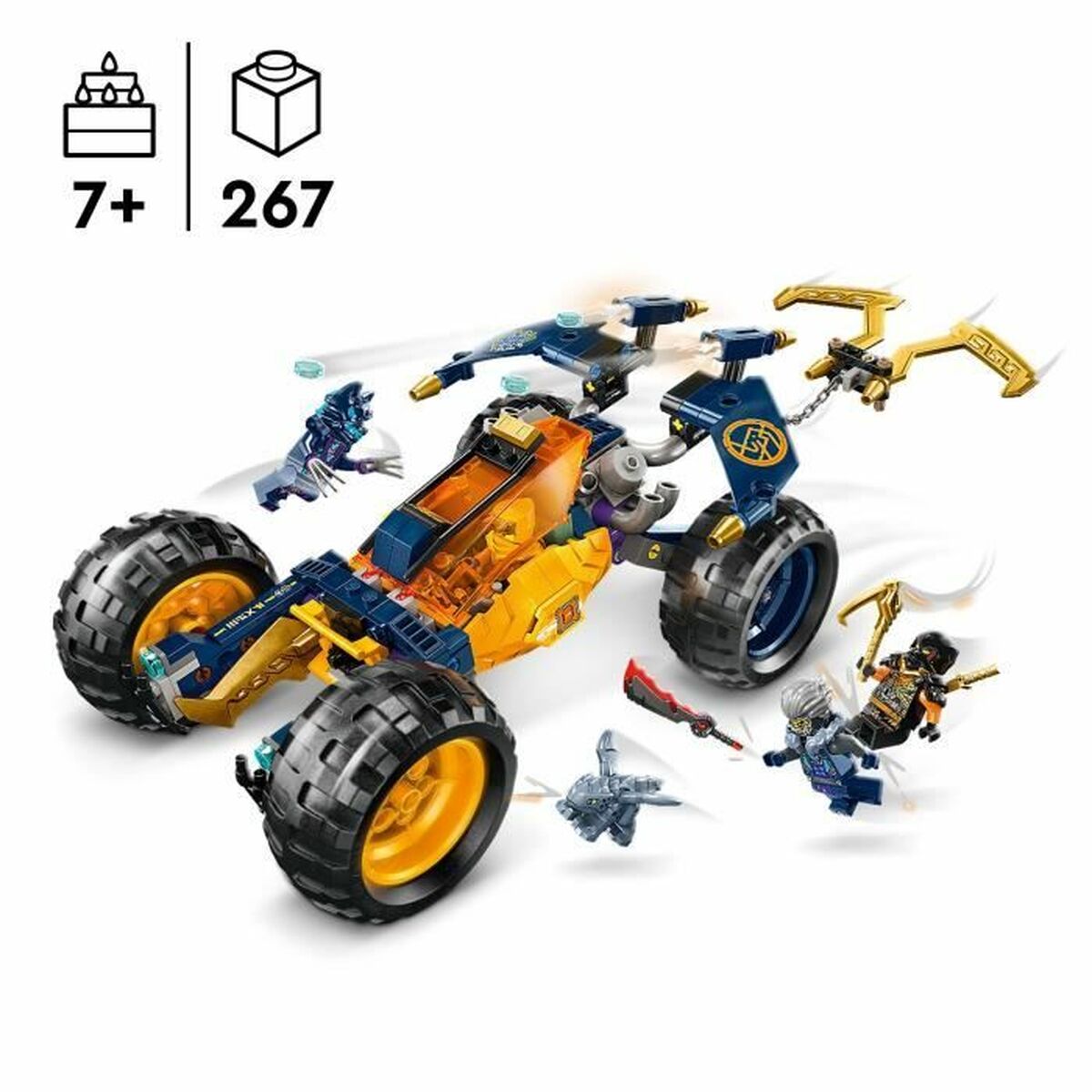 Stavebná Hra Lego Ninjago Arin’s Ninja Off-road Buggy - Hračky a Hry Bábiky Postavičky