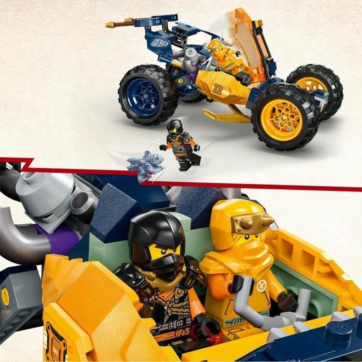 Stavebná Hra Lego Ninjago Arin’s Ninja Off-road Buggy - Hračky a Hry Bábiky Postavičky