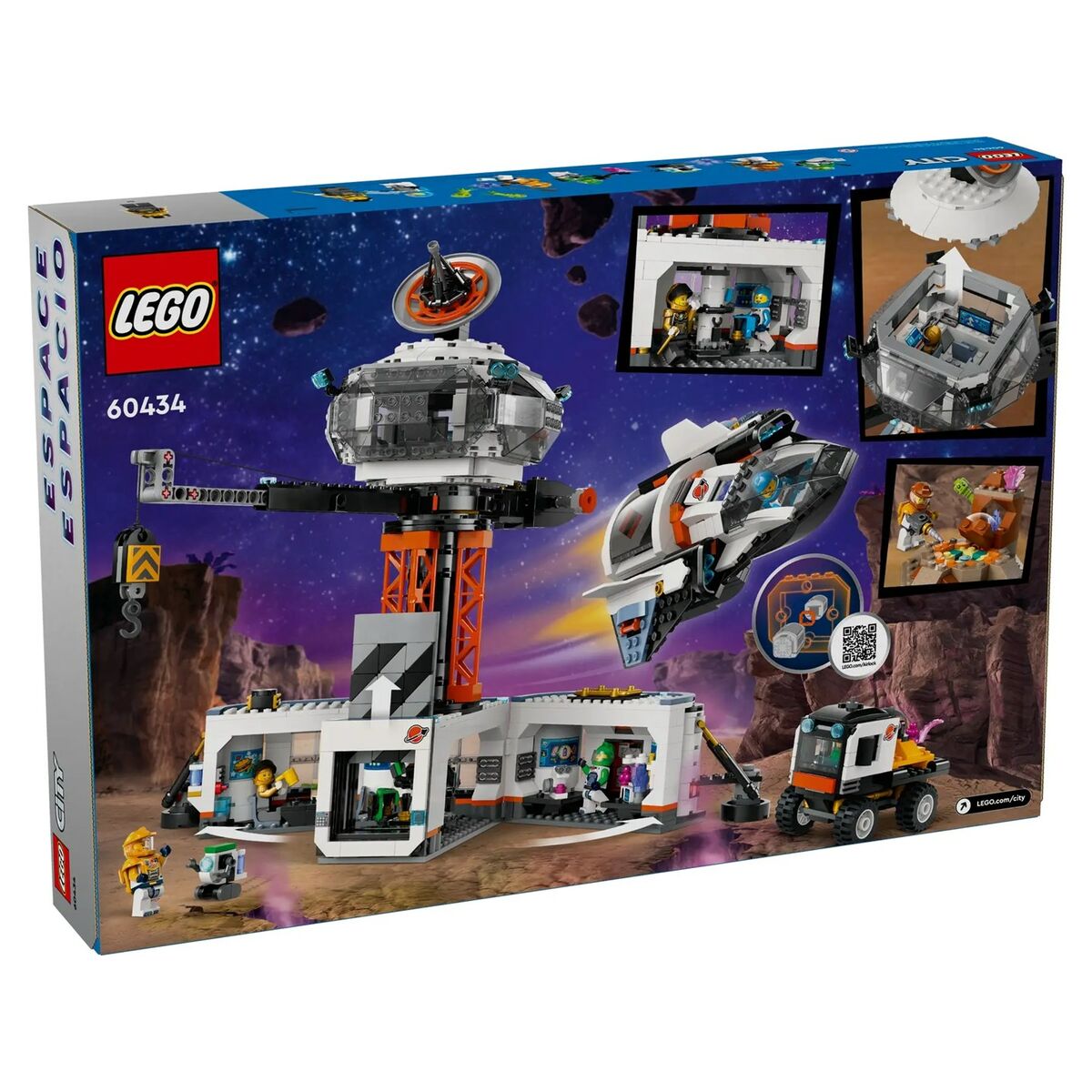 Playset Lego City Space - Hračky a Hry Bábiky Postavičky