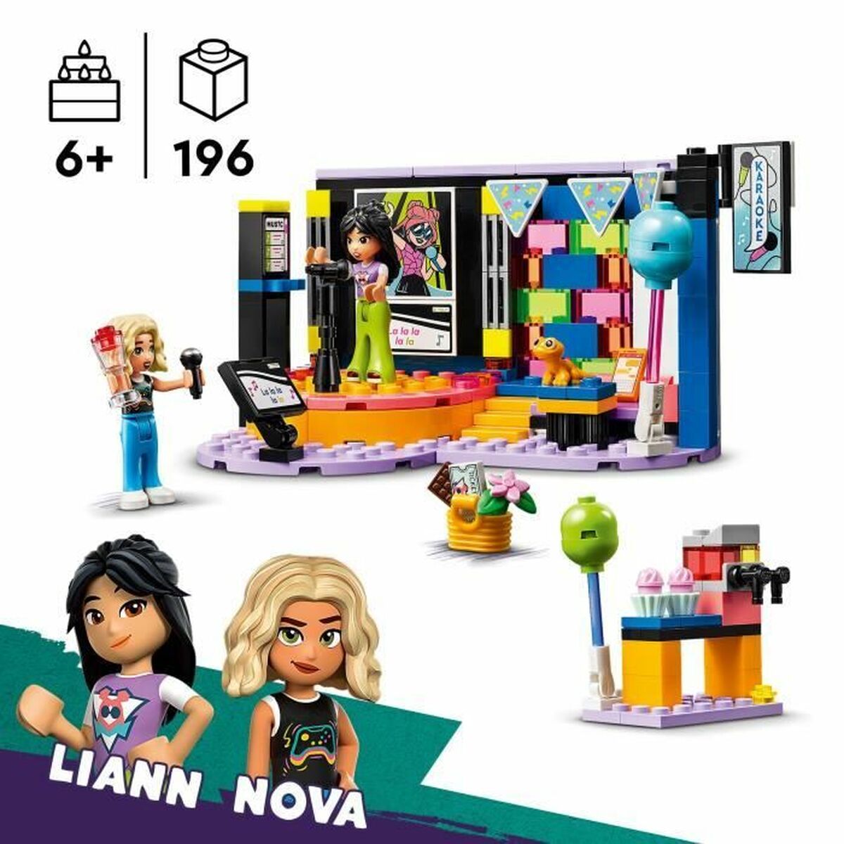 Playset Lego 42610 Karaoke Music Party - Hračky a Hry Bábiky Postavičky