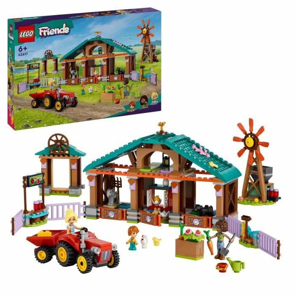 Playset Lego Friends Farm Animal Shelter - Hračky a Hry Bábiky Postavičky