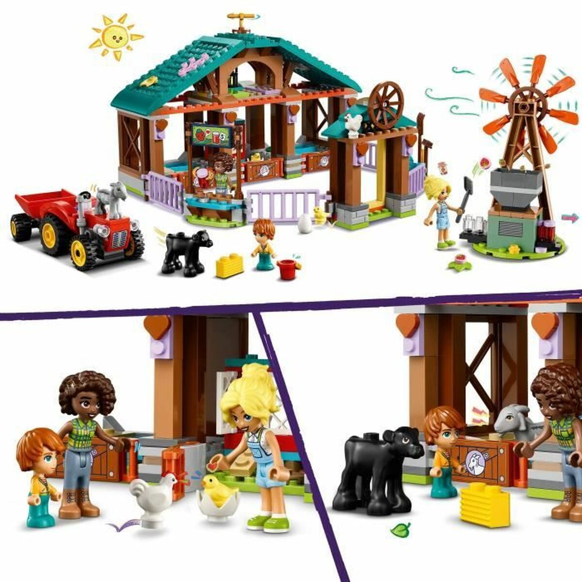 Playset Lego Friends Farm Animal Shelter - Hračky a Hry Bábiky Postavičky