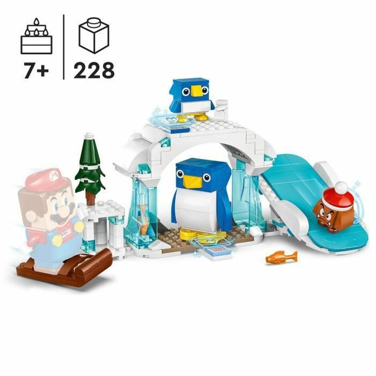 Playset Lego Expansion Set: Pengui Family Snow Adventure - Hračky a Hry Bábiky Postavičky