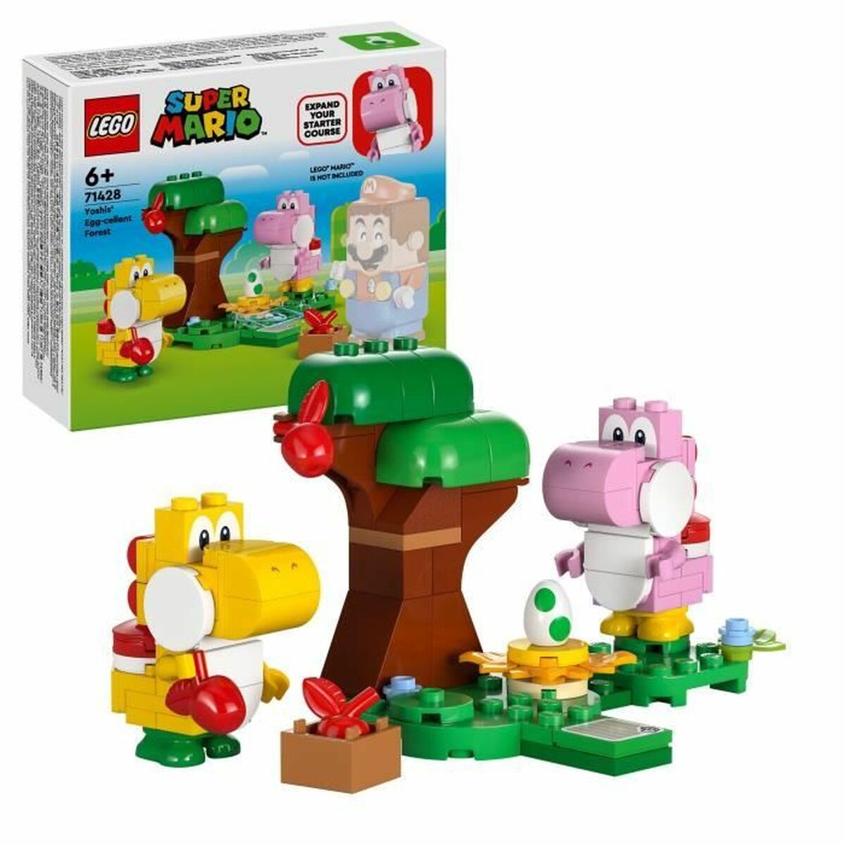 Playset Lego Expansion Set: Yoshi’s Egg In The Forest - Hračky a Hry Bábiky Postavičky