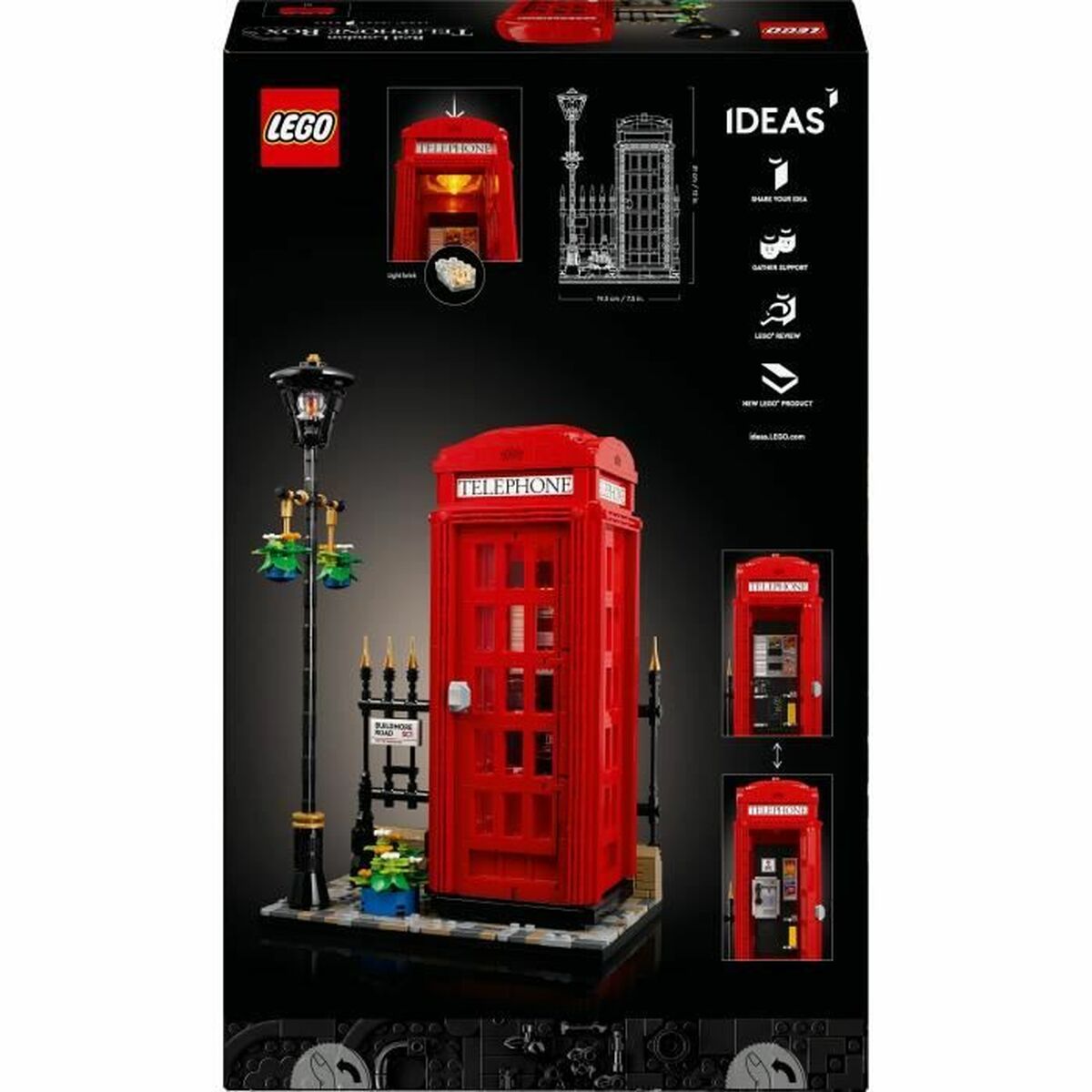 Stavebná Hra Lego Cabina Telefónica Roja De Londres - Hračky a Hry